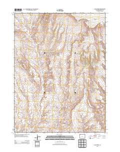 Lang Spring 2013 topographic map thumbnail