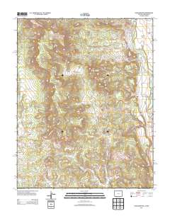 Long Mountain 2013 topographic map thumbnail