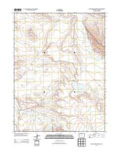 MacFarlane Reservoir 2013 topographic map thumbnail