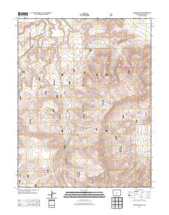Laughlin Gulch 2013 topographic map thumbnail