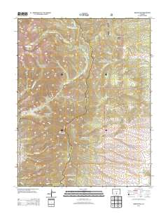 Medano Pass 2013 topographic map thumbnail