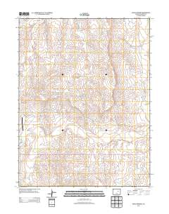 Kuhns Crossing 2013 topographic map thumbnail