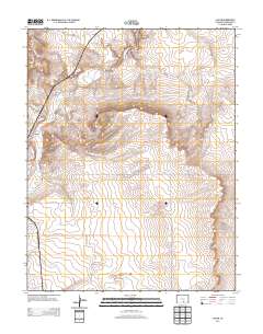 Lascar 2013 topographic map thumbnail