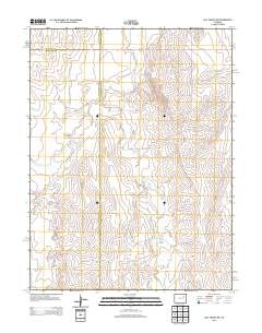 Last Chance NW 2013 topographic map thumbnail