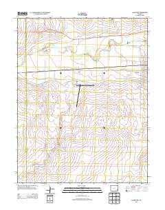 Lamar West 2013 topographic map thumbnail