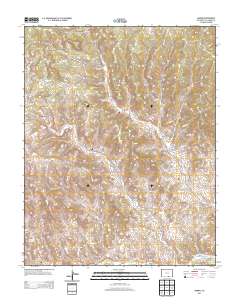 Madrid 2013 topographic map thumbnail