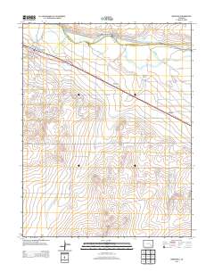 Manzanola 2013 topographic map thumbnail