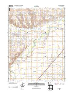 Milliken 2013 topographic map thumbnail