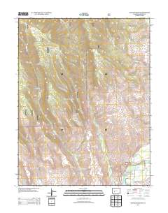 McIntosh Mountain 2013 topographic map thumbnail