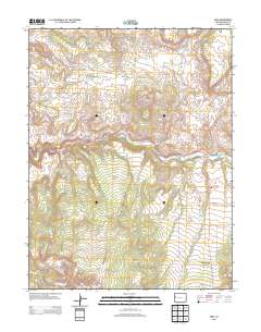 Mesa 2013 topographic map preview