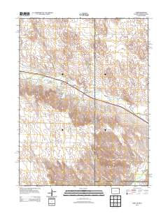 Laird 2013 topographic map thumbnail