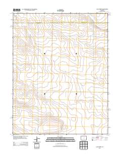 Lake Albert 2013 topographic map thumbnail