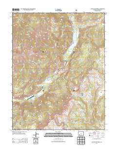 Lake San Cristobal 2013 topographic map thumbnail
