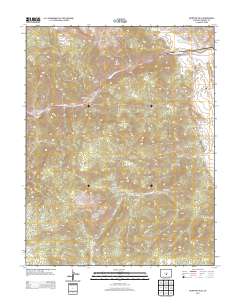McIntyre Hills 2013 topographic map thumbnail