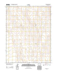 Hanover NE 2013 topographic map thumbnail
