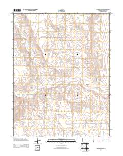McKenzie Draw 2013 topographic map thumbnail