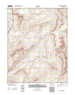 Maria Reservoir 2013 topographic map thumbnail