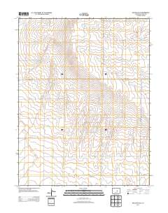 Holcolm Hills 2013 topographic map thumbnail