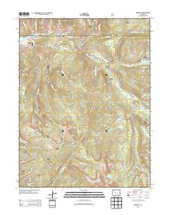 Meredith 2013 topographic map thumbnail