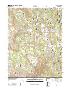 Lynx Pass 2013 topographic map thumbnail