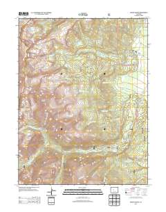Mount Massive 2013 topographic map thumbnail