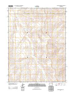 Noonen Reservoir 2013 topographic map thumbnail