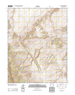 Owl Canyon 2013 topographic map thumbnail