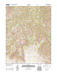 Klondike Mine 2013 topographic map thumbnail