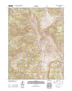 Pinewood Lake 2013 topographic map thumbnail