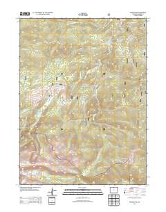 Pingree Park 2013 topographic map thumbnail