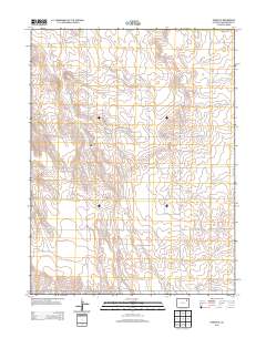 Pinneo SE 2013 topographic map thumbnail