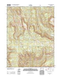 Oyster Lake 2013 topographic map thumbnail