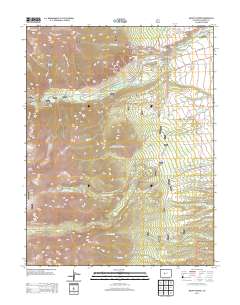 Mount Antero 2013 topographic map thumbnail