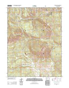 Mount Axtell 2013 topographic map thumbnail