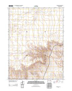 Padroni NW 2013 topographic map thumbnail