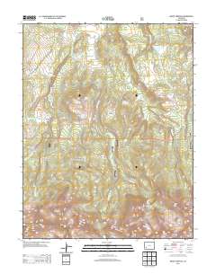 Mount Sneffels 2013 topographic map thumbnail