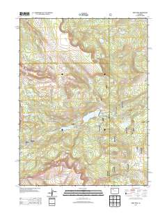 Orno Peak 2013 topographic map thumbnail