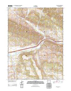 New Castle 2013 topographic map thumbnail