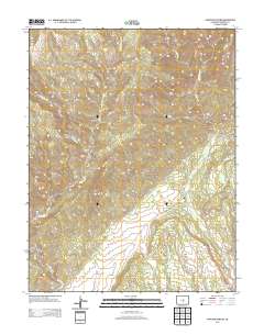 Phantom Canyon 2013 topographic map thumbnail