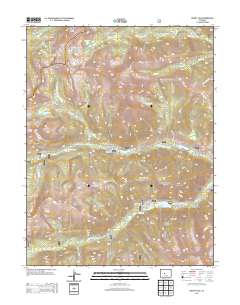 Mount Yale 2013 topographic map thumbnail
