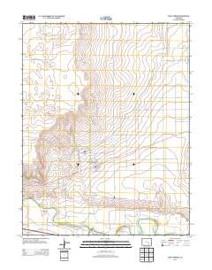 Olney Springs 2013 topographic map thumbnail