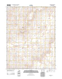 Matheson 2013 topographic map thumbnail