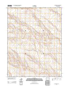 Matheson SW 2013 topographic map thumbnail