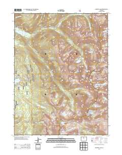Monarch Lake 2013 topographic map thumbnail