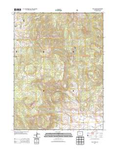 Pilot Knob 2013 topographic map thumbnail