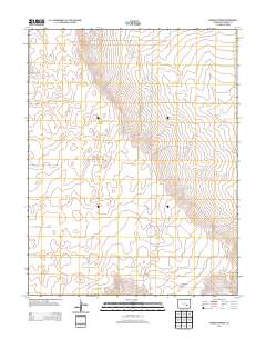 Ninemile Spring 2013 topographic map thumbnail