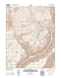 Nipple Mountain 2013 topographic map thumbnail