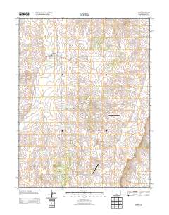 Kiowa 2013 topographic map thumbnail