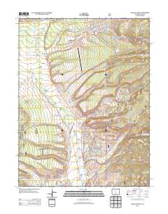 Leadville South 2013 topographic map thumbnail
