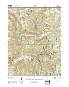 Nederland 2013 topographic map thumbnail